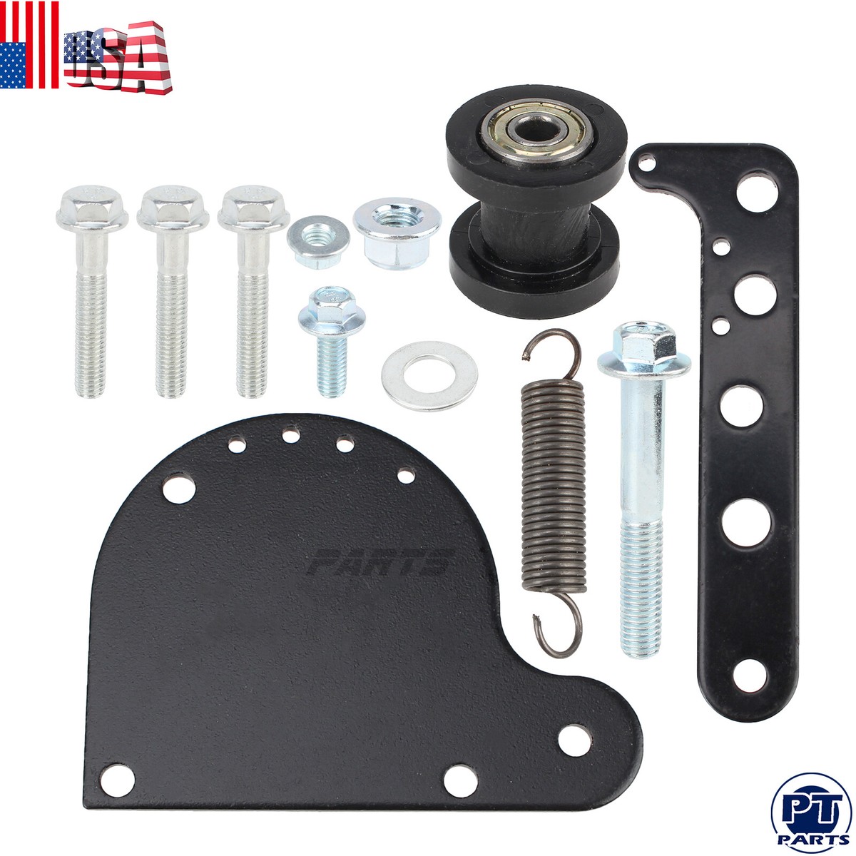 Chain Spring Tensioner Spring-Loaded Chain Tensioner For 49cc/66cc/80cc Motorized Bike Engines - Adjustable Kit Bicycle Chain Tensioner Single Speed - Foto 12