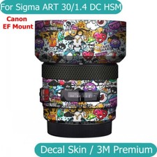 For Sigma ART 30mm F1.4 DC HSM Decal Skin Vinyl Wrap Film Lens Sticker /EF Mount