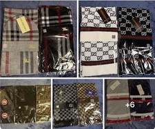 Branded Mens And Womens Scarf And Hat Sets