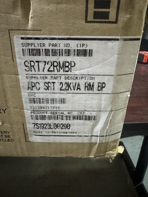 APC Smart-UPS SRT 72V 2.2kVA RM Battery Pack