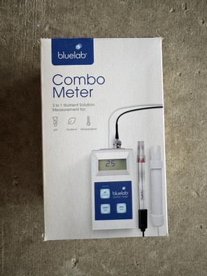 Bluelab PH / PPM / EC / Conductivity / Temp Combo Meter Blue Lab