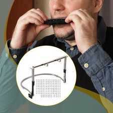 24 Hole Harmonica Holder Rack Lightweight Sturdy Anti Scratch Adjustable