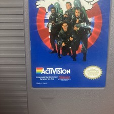 Ghostbusters 2 Nintendo NES Video Game 1985 Authentic Tested