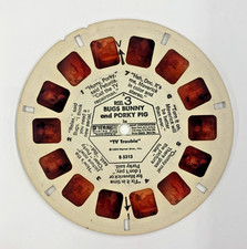 Bugs Bunny and Porky Pig in "TV Trouble" View-Master Reel 3