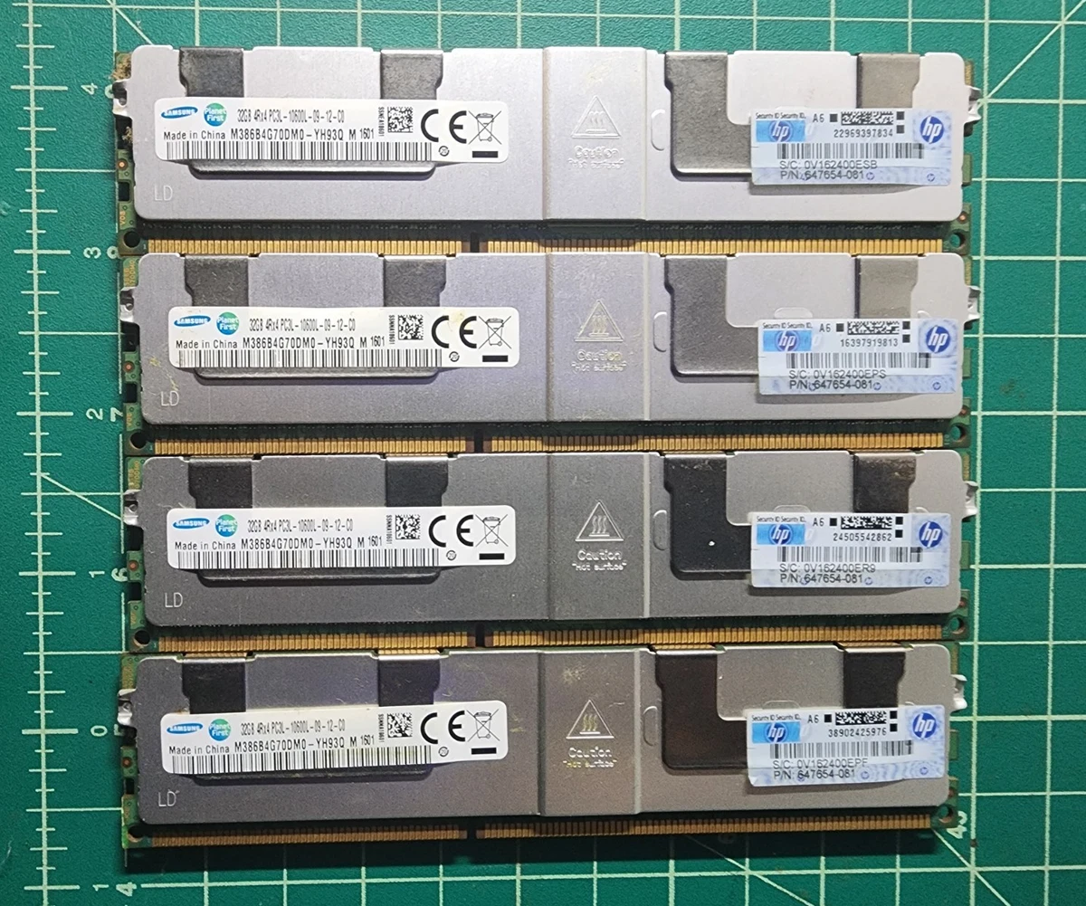 Samsung Network Server Memory (RAM) 32 GB Capacity per Module 240