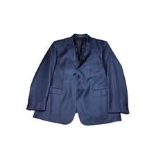Emporio Armani G Line Navy Blue Virgin Wool Blazer Mens 40R 01VGZB 01514