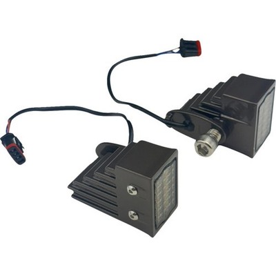 Custom Dynamics LED Turn Signals Front Dark Bronze Replacement CD-LRST-FTS-D