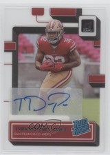 2022 Panini Clearly Donruss Rated Rookie Auto Tyrion Davis-Price #76 Auto 10tt