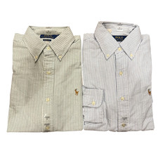 NWT Polo Ralph Lauren Men's Classic Fit Oxford Striped Casual Button Down Shirt