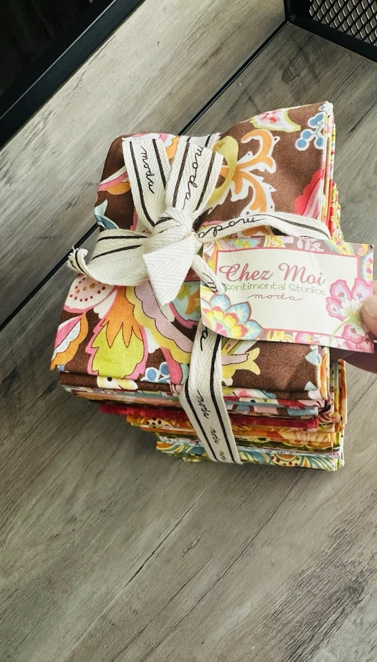 "Chez Moi" Charm Pack Of 35 by Sentimental Studios for Moda Fabrics. - Image 2 of 4