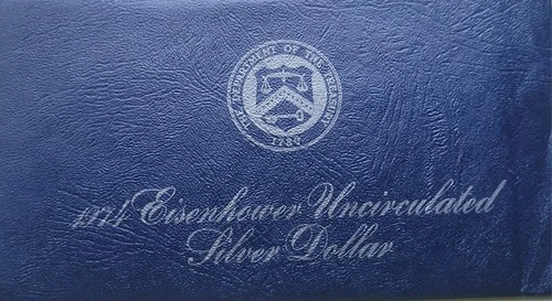 1974-S Eisenhower Dollar 40% Silver — photo from the most recent tracked eBay sale
