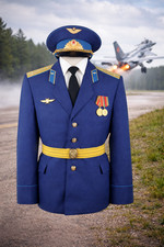 UdSSR Russland  Uniform Paradejacke Luftwaffe Flieger 