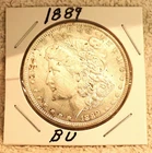 1889 MORGAN SILVER DOLLAR HI GRADE U.S. MINT RARE