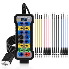 OBD2 Breakout Box Powerful OBDII Protocol Detector, 16 Pin Automotive CAN Bre...