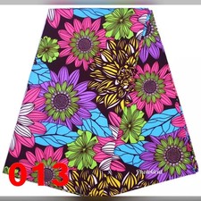 African fabric 6 yards Ankara print kente fabric, Fabric for African attire