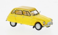 Brekina 14260 - 1/87 Citroen Dyane, Gelb, 1976 - Neu