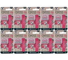 Oyess Soin Lèvres Avec Bio Huile de Pépins Framboise 10 X 4,8g Sans Mikroplastik