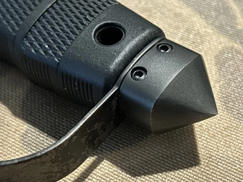 SOG Tiger Shark Elite RARE  D guard Bowie EXC condition With sheath image 7