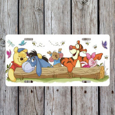 Winnie The Pooh And Friends Novelty License Plate