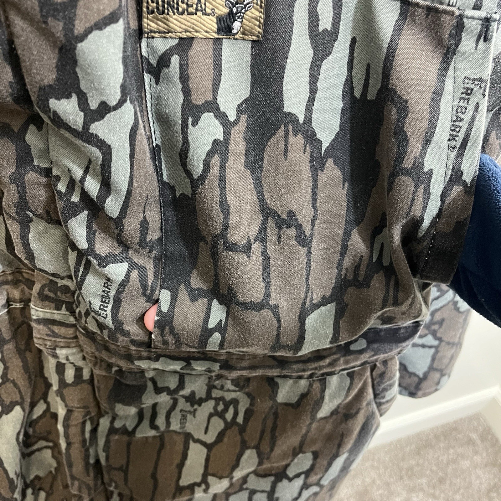 Vintage Winchester Trebark Camo Insulated RN 42000 Conceal Coveralls 2XL Hunting