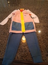 PUMA Pink Blue Kids 3-piece Vest Set Size 5 NWT