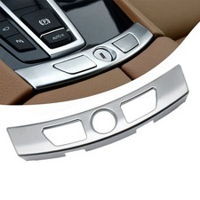 Auto Silber Mittelkonsole Armlehne Schloss Schalter Trim für BMW 7er 2008 - 2015