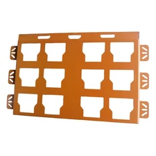 Mounting Plate Multi Purpose Organization System Garage Workshop Organizer