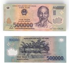 Vietnam 500,000 Dong Polymer Banknote – Genuine VND Currency Note