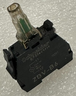 SCHNEIDER TELEMECANIQUE XBV-B6 BLUE LED LIGHT BLOCK FOR HEAD 22MM HARMONY TESTED