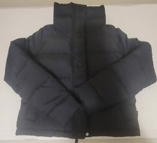 Abercrombie Fitch Boys Black Puffer Jacket Size XS