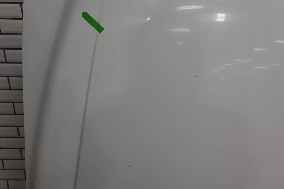 01-02 Chevy 2500HD OEM Hood Assembly (Summit White 50U) See Photos - Imagem 4 de 4