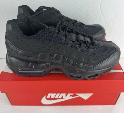 Nike Air Max 95 Recraft GS Shoes  Triple Black  Size Y7 / W8.5- II4053-001- NIB