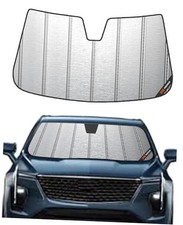 Windshield Sun Shade for Cadillac XT4 2019-2025,Heavy 2019-2025 XT4 Metallic
