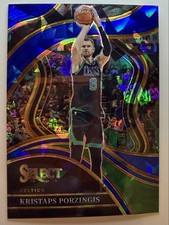 Kristaps Porzingis [Blue Ice Prizm] #277 Prices | 2021 Panini