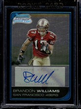 2006 Bowman Chrome #264 Brandon Williams Rookie Autographs