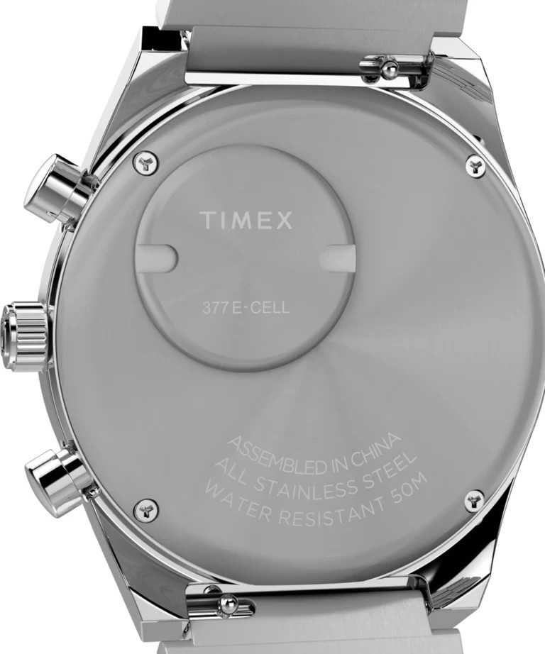 Q Timex Falcon Eye Chronograph Green Dial Men's Watch - TW2W33600