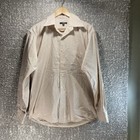 Burberry London Plaid Men's Medium Button Down Long Sleeve Shirt Preppy READ