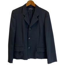  Used tricot COMME des GARCONS Tailored Jacket 90s Vintage 90's OLD Jacket Plai