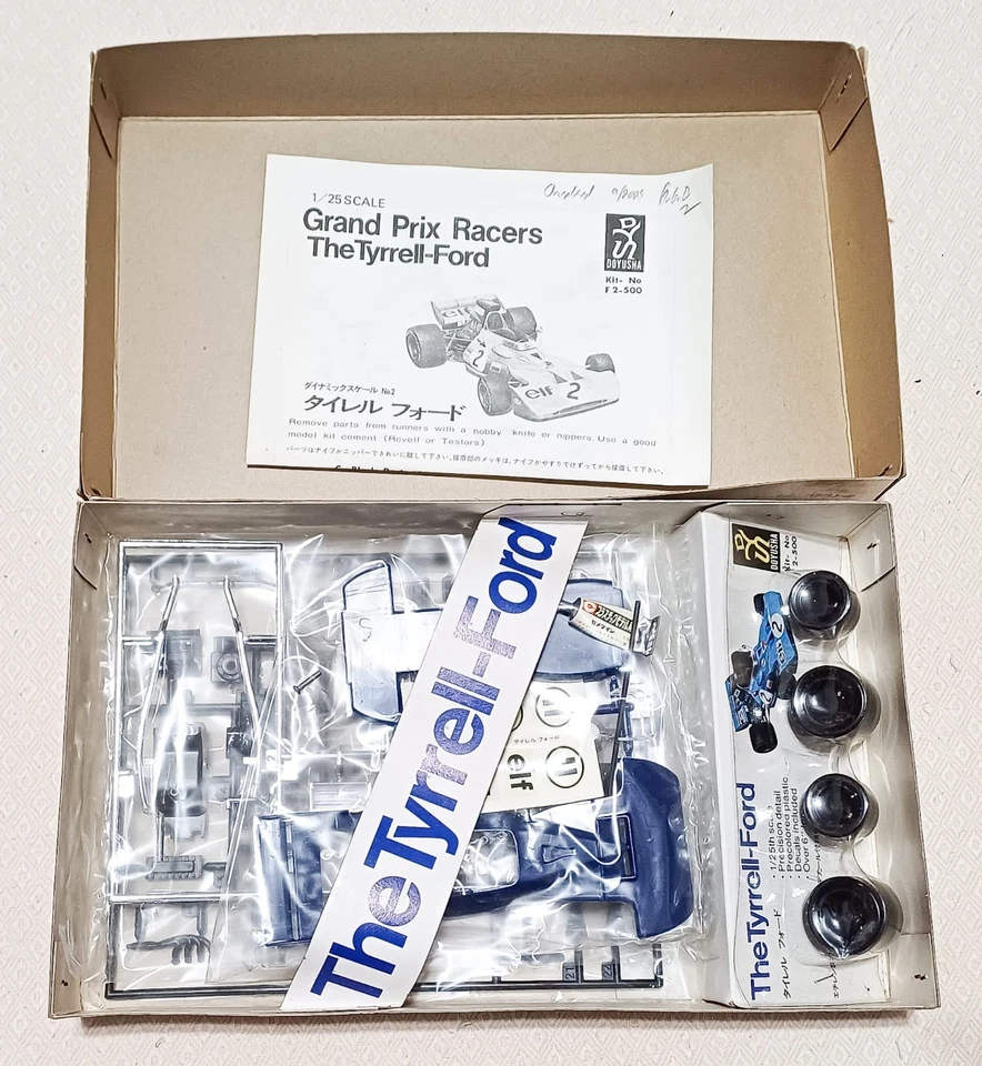 Doyusha The Tyrrel Ford, Scala 1/25 Precision detail. Mint boxed. Rarissimo ! - Immagine 3 di 3