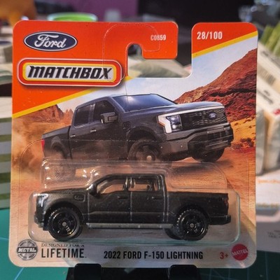 Matchbox 2022 Ford F-150 Lightning Pickup Truck schwarz Metall C0859 mit OVP
