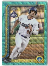 2025 Topps Pro Debut Baseball Jac Caglianone #PDC-89 Chrome Aqua Wave /75