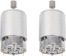 SHENGLE 2 PCS 550 30000RPM 12 Volt Electric Motor, High Speed RS550 12V Motor Ge