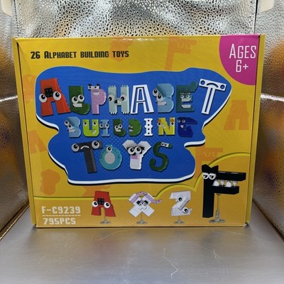 26 Alphabet Building toys (795 pcs)  Brand New Sealed