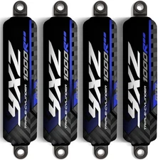 Black & Blue Shock Protector Covers only for Model Yamaha YXZ1000R SS (Set of 4)