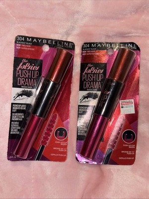Maybelline 2-PACK Falsies Push Up Drama Mascara 304 Blackest Black