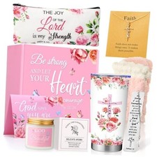 Gifts Set for Women Religious Birthday Gifts Basket Box Faith Christian