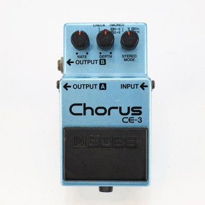 BOSS CE-3 Chorus Guitar Effects Pedal Made in Japan - Used Vintage MIJ