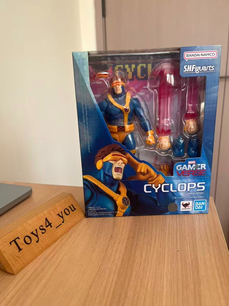 Bandai S.H.Figuarts X-Men CYCLOPS GAMERVERSE Action Figure Model