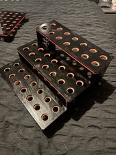 3 Tier 42 Hole Coral Frag Rack Holder Acrylic Reef Aquarium Marine Fish Tank