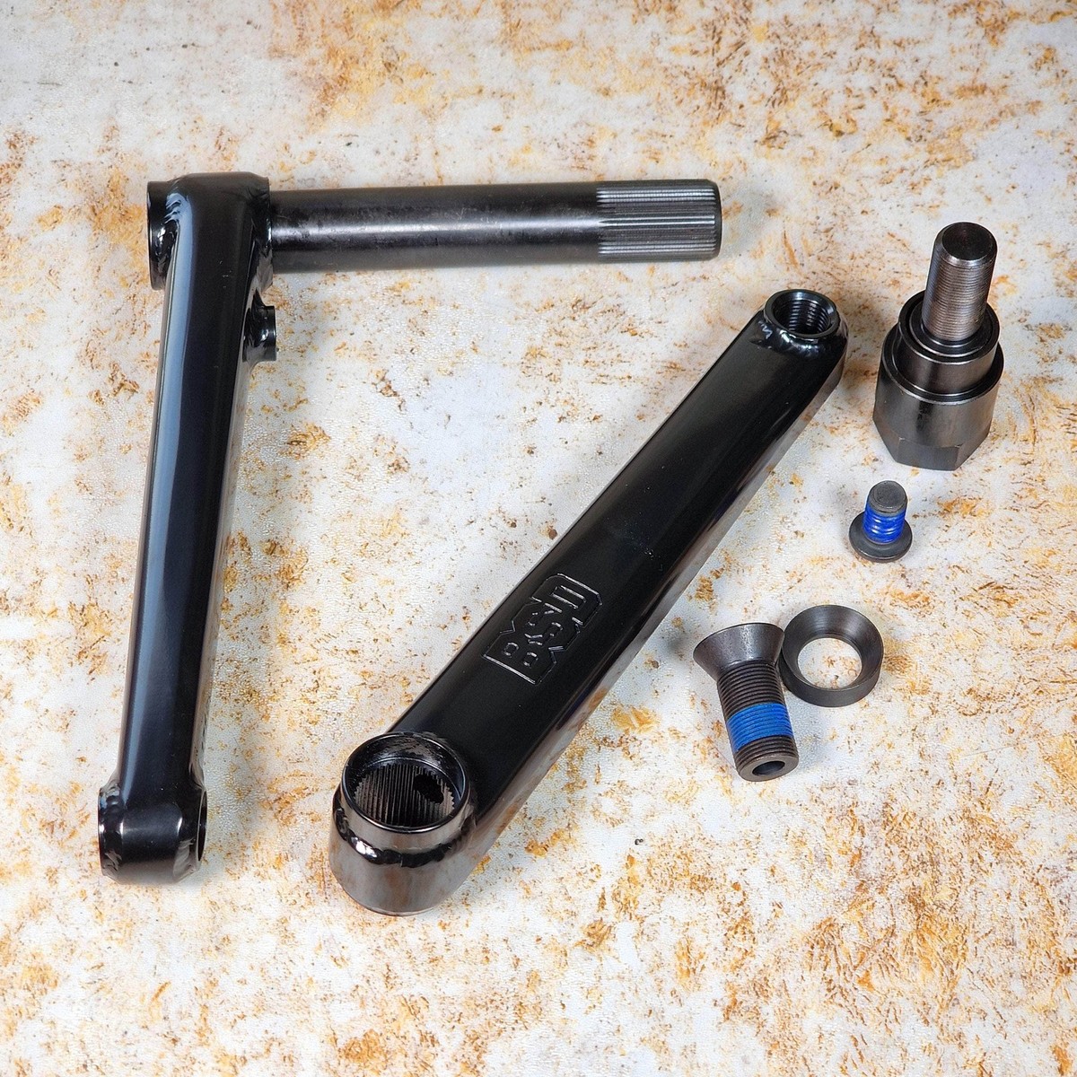 BSD Substance BMX Cranks 165mm, 170 or 175mm Black or Raw | eBay